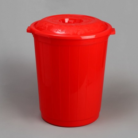 Food tank, 90 l, with a lid, color mix-6