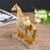 Souvenir Polystone "Golden Horse - Allur" 17.5x19.5x5.4 cm