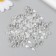 Beads for creativity Plastic "Crystal-Kap need" set of 20 g 0.6x0.6x1.3 cm