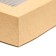 The box is folding, craft, 17 x 7 x 4 cm, 0.5 l, set 10 pcs.