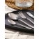 Set of dining room "Trilate", 24 items, thickness 2 mm, cardboard box, silver color