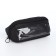 Cosmetic bag with lightning, black color