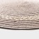 Serving napkin on the table “Oscar”, d = 38 cm, beige color