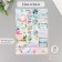 Stickers for gifts "Dinosaurians" 21x29.7 cm