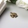 Decor for creativity Metal "Elephant" Bronze 1.3x1.2 cm