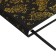 The diary is low, A5, 136 sheets, leatherette, Devente. Tropicana, solid cover, foil embossing, perforation, liesse, block 70%, black