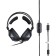 Headphones with a microphone halp HS-L830G Asylum Black 2.1m Monitor Belief (1460163)