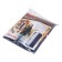 Hausmann clothing cover, with PVC wall and pens 60x140 cm, blue