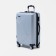 Middle suitcase 24 ", code castle, silver color