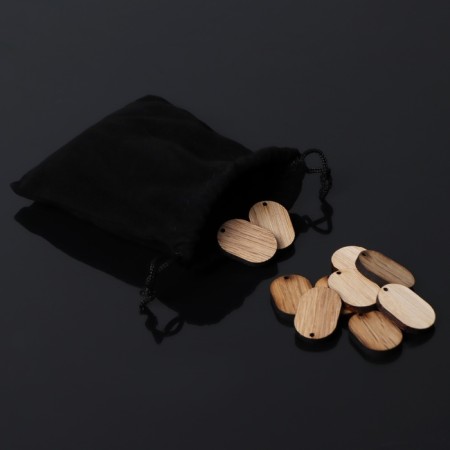 Set of workpieces "Scandinavian runes", 2 x 3cm, 28pcs, BUCK-4