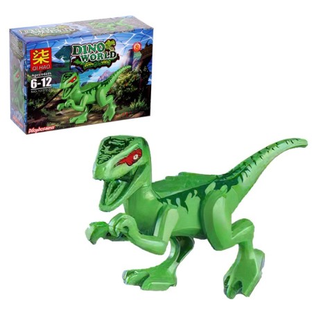 Block designer "Dinosaurs", 12 species, mix-10