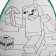 Children's backpack "Pixels", 23*20.5 cm, lightning department