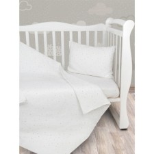 Комплект в кроватку детский Amarobaby Baby Boom, размер 75x125 см, 112x147 см, 40x60 см