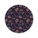 Pareo and beach rug "Eastern mood", d = 150 cm