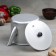 Aluminum kettle, 2.5 l, matte