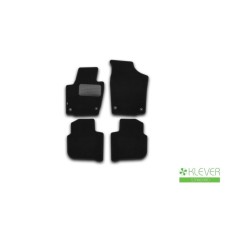Carpets in the cabin Klever Standard Skoda Rapid 2012-2016, sed., 4 pcs. (Textiles)