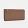 Women's wallet on magnets, beige color