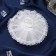 Hair elastic band Bant "Schoolgirl" wave lace, 16 cm, white
