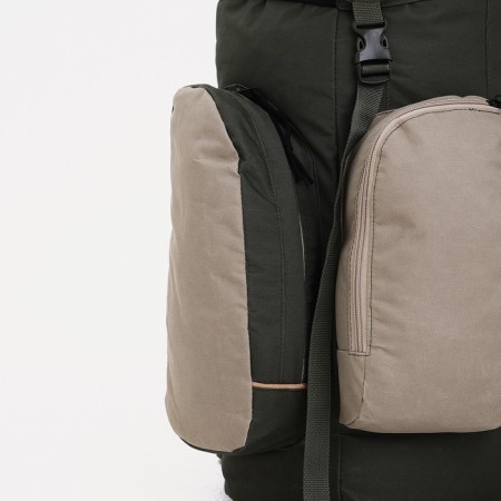 Tourist backpack on the valve, TAIF, 60 l, 2 outer pockets, olive color-3