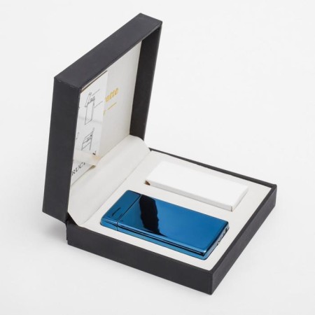 Electronic lighter, arc, 10 x 3 x 10 cm, dark blue-3