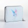 Lightning wallet, card for cards, for coins, color light blue