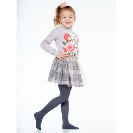 Колготки детские OMSA kids Collant YOUNG 50 Grigio Grafite, размер 6-8-1