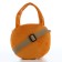 Children's bag with a zipper "chosen", brown color