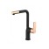 LEMARK URSUS LM7205BLR kitchen mixer, single -leaf, excess length 175 mm, black/gold 90766