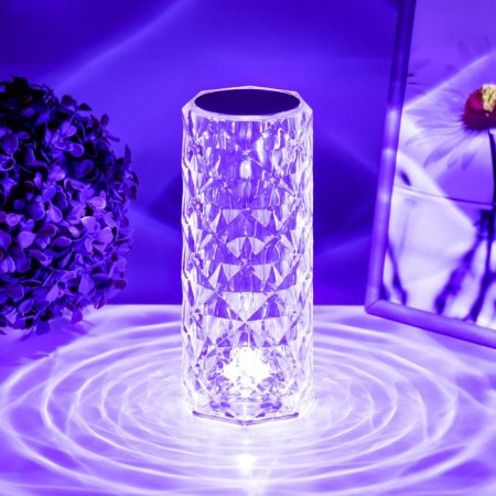 Board lamp with DDD "Prism" LED RGB AKB 9.5x9x21.5 cm Risalux-14