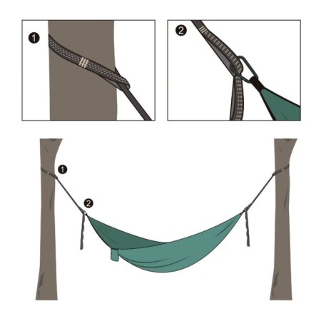 Tourist sling, reinforced, 2m-4