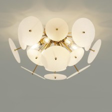 Люстра потолочная Lumion. Valeria, 6х60Вт, E14, 290х530х530 мм, цвет латунь