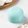 Silicone Mold Flower "Pion", d = 6 cm height 3.2 cm, turquoise color