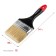 Brush flat Stayer Universal 0104-100, natural bristles, wooden handle, 100 mm