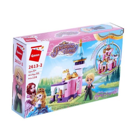 Constructor of the Princess "Mini Castle and Princess", 1 minifigura and 116 details-2