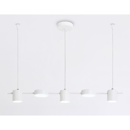 LED LED SUSCOUSE AMBRELLA LIGHT, LINETECH, FL51678, 5XLED, 25 W, 1875LUM, 3000-6400K, white color-2