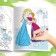 Coloring, A4, 16 p., Cold heart