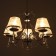 Chandelier 2425/5 E27 40W chrome 52x52x32-60 cm Bayerlux