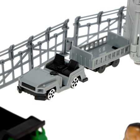 Parking "Farm", barn, aviary, transport, animals-7