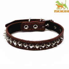 Leather collar on synthetic winterizer 