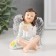 Souvenir Polystone "Girl Angel in forget -me -nots" MIX 7.5x6.8x6.8 cm