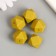 Busina silicone "polyhedron" olive d = 1.7 cm