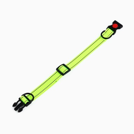 A collar with a nylon lining with fastx 2 cm, a green-4