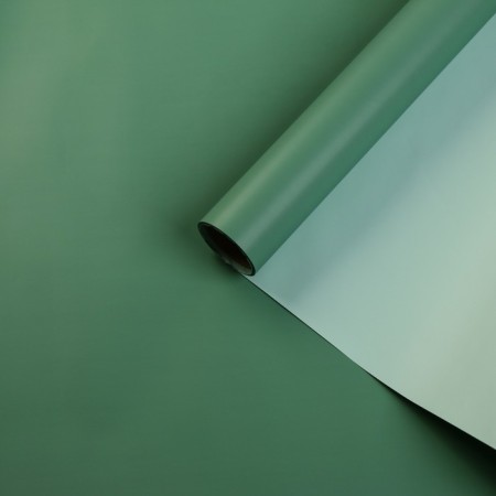 Matte film for flowers, double -sided, "marshmallow", 57 cm x 5 m-1