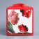 Gift folding box, packaging, "the most beautiful", 12 x 12 x 12 cm