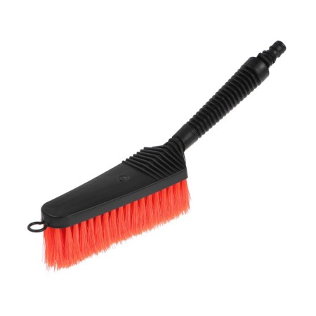 Car washing brush, under the hose-3