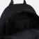 Women's backpack made of artificial leather with lightning, black color