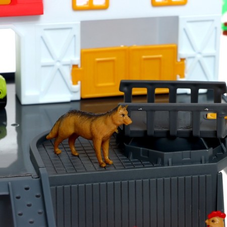 Parking "Farm", barn, aviary, transport, animals-14