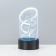 Touchdress “gymnast” LED 7 colors USB/from black batteries