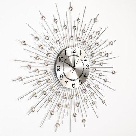Wall clock, series: openwork, "Rudna", smooth move, D-69 cm, dial 22 cm-1