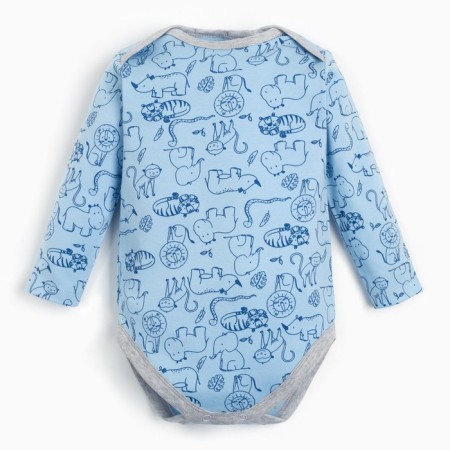 Body for a boy, blue color, height 74 cm (6-9m)
